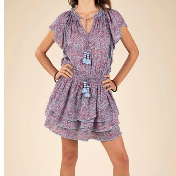 Poupette st. Barths Clara tiered dress - Picture 2 of 7